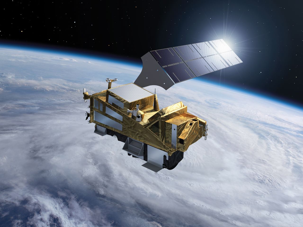 ESA's Optics Lab runs tests for the EU Copernicus Sentinel-5P payload