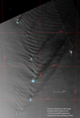 Sea surface features Sentinel-1