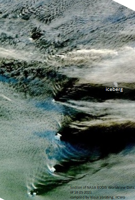 Sea surface features MODIS
