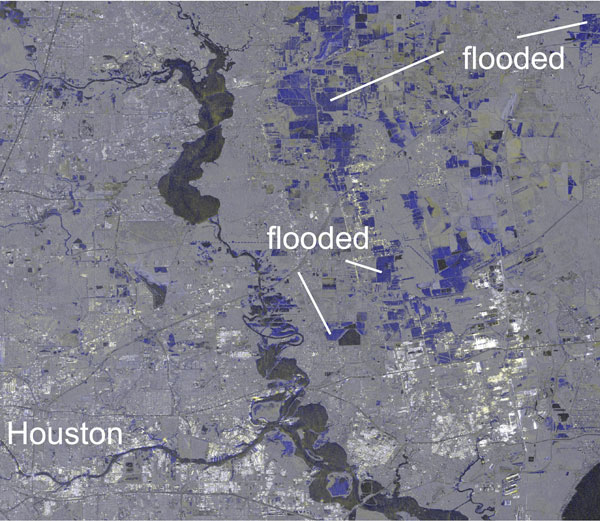 Sentinel-1 focuses on floods