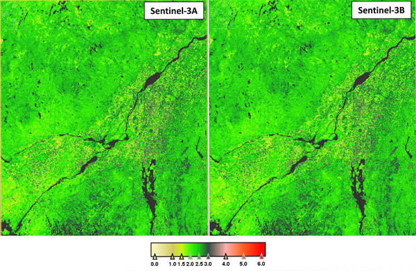 Copernicus Sentinel-3 provides added capability in land monitoring
