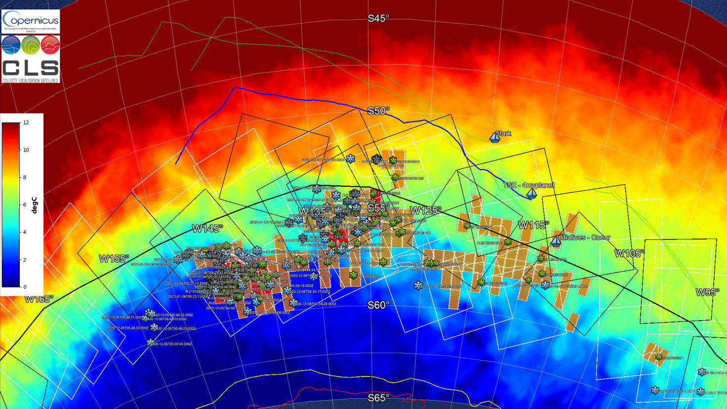 Copernicus Sentinel-1 guides Vendée Globe sailors to safety