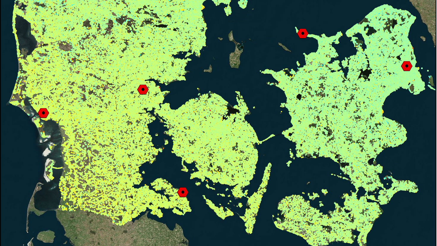 Copernicus Sentinel-1 helps Denmark to monitor ground motion and infrastructure
