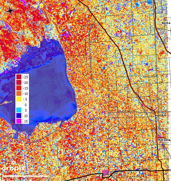 Copernicus Sentinel-1 data help establish drought monitoring system for croplands