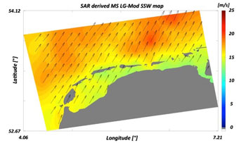 Sea Surface Wind maps