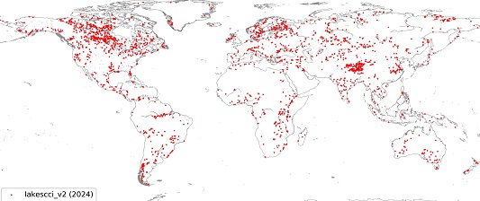 Image for Copernicus Sentinels help to create extended global lakes dataset