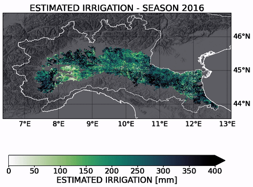 Animation showing annual water use for irrigation - Animation showing  annual water use for irrigation - Sentinel Success Stories - Sentinel Online