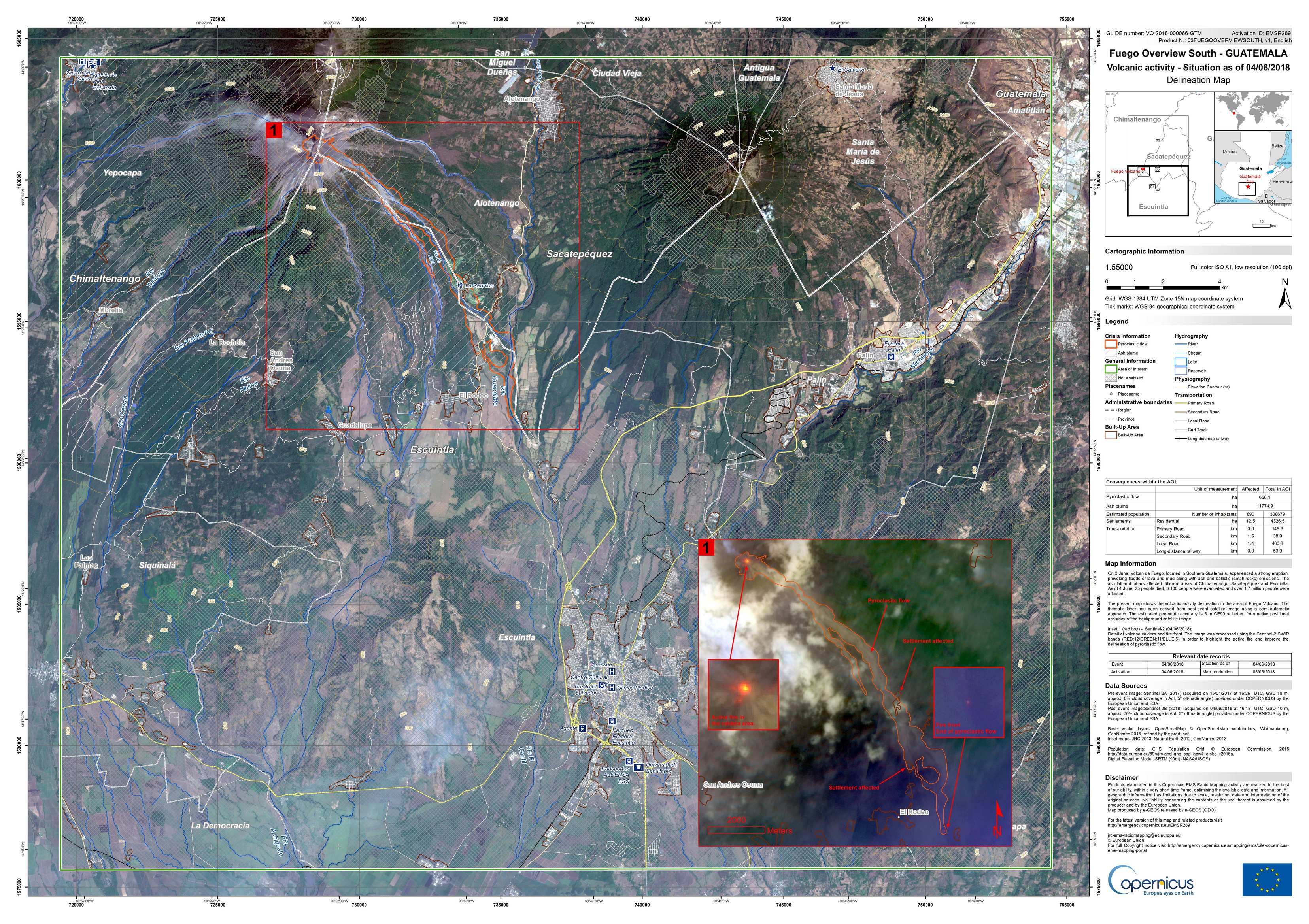 Copernicus Sentinel-2 called to action