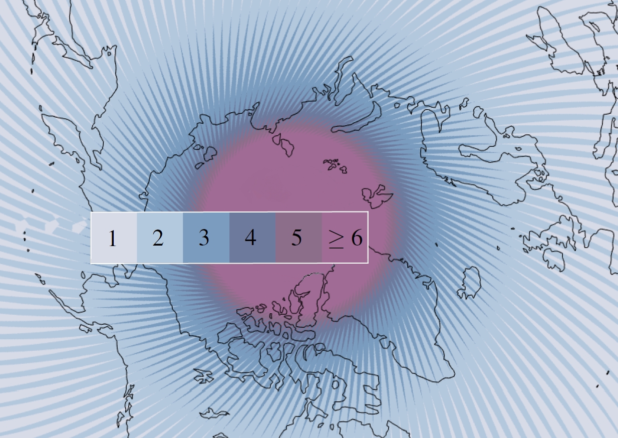 Copernicus Sentinels observe vast and fast movements in the Arctic