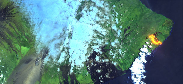Sentinel-5P monitors volcanic emissions